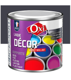 Laque décor OXI acrylique brillante carbone 60ml