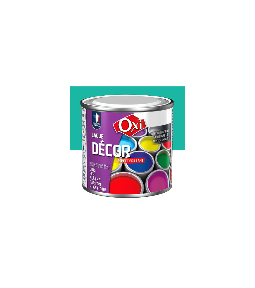 Laque décor OXI acrylique brillante émeraude 60ml