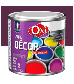 Laque décor OXI acrylique brillante figue 60ml