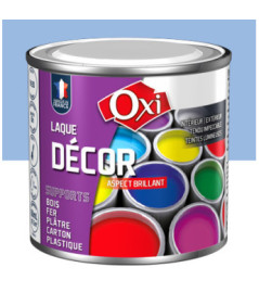 Laque décor OXI acrylique brillante gentiane 60ml