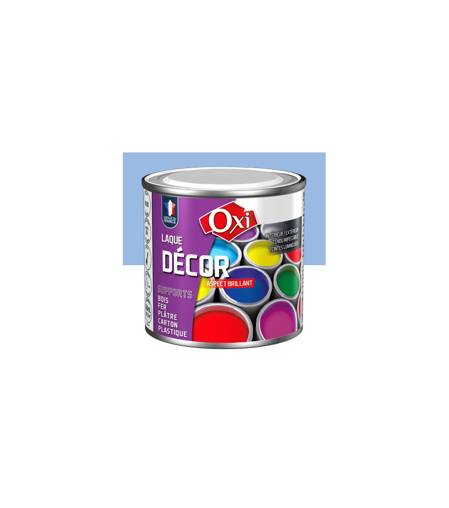 Laque décor OXI acrylique brillante gentiane 60ml