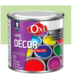 Laque décor OXI acrylique brillante vert anis 60ml