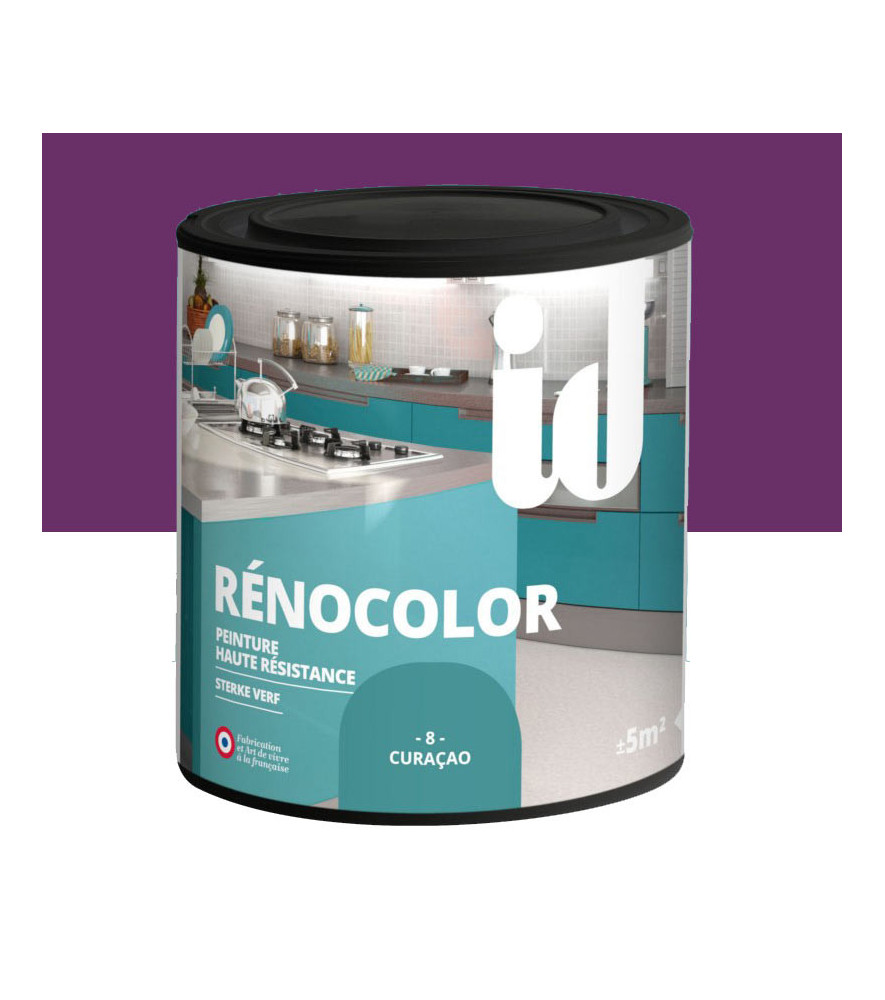 Peinture meubles ID Renocolor prune 450ml