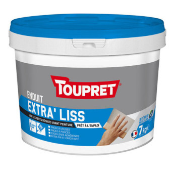 Enduit extra'liss pâte TOUPRET gamme les Essentiels 7kg