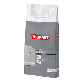 Plâtre de Paris TOUPRET gamme les Essentiels 4kg