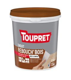 Enduit rebouch'bois pâte TOUPRET gamme les Essentiels 1,5kg