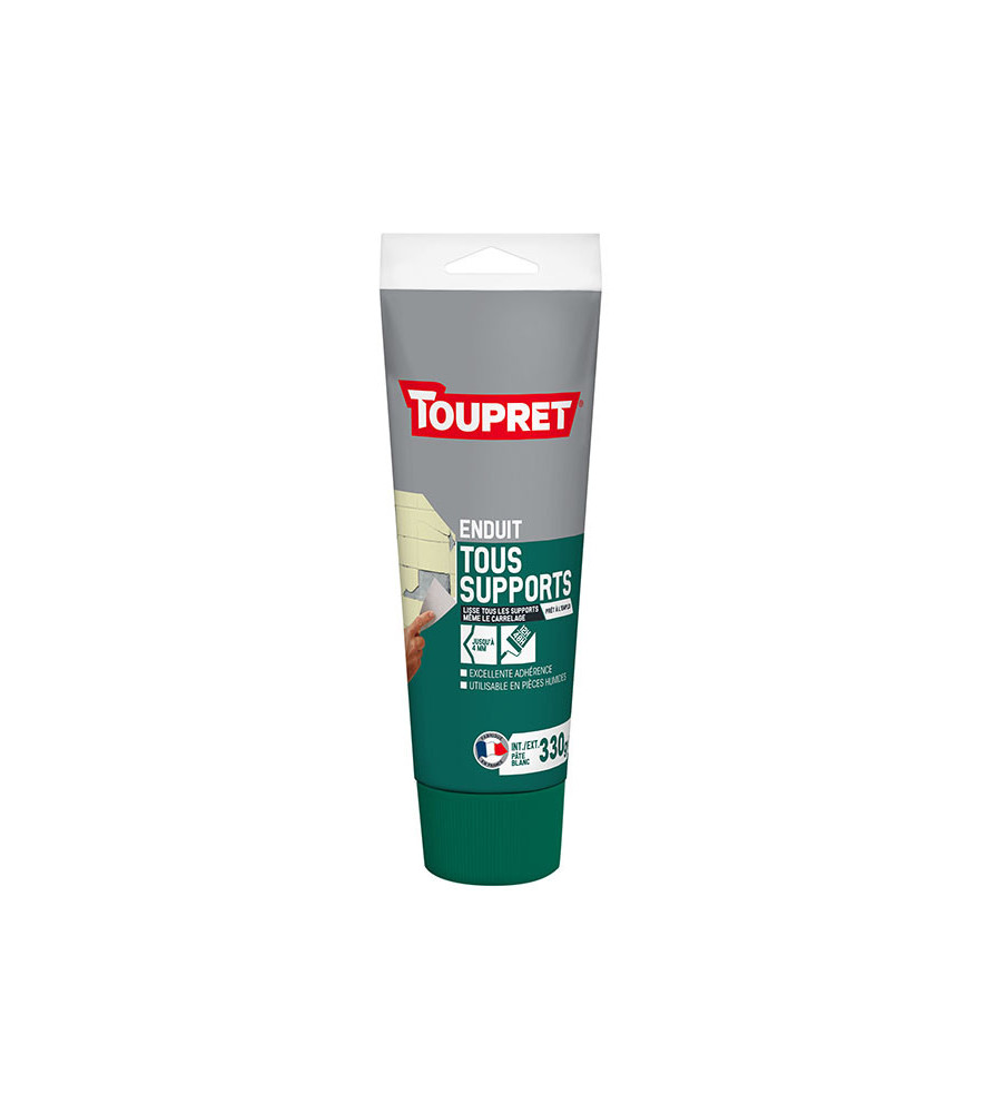 Enduit tous supports pâte TOUPRET gamme les Essentiels 330g