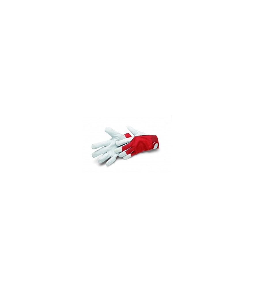 Gant Workstar race blanc et rouge SCHULLER M réf : 42721 pour construction